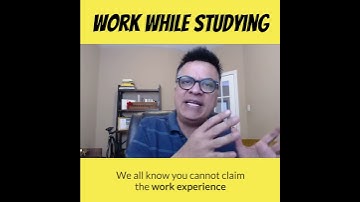 Work Experience While Studying - Valid or NOT I #CanadaImmigration and #ExpressEntry #shorts