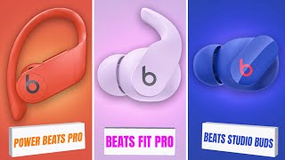 Beats Fit Pro vs. Powerbeats Pro vs. Beats Studio Buds ¿Con cuál me quedo?