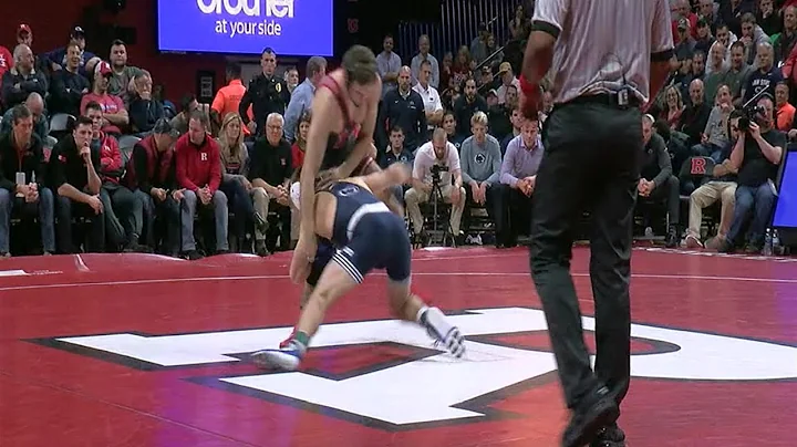 Big Ten Wrestling: 149 LBs - Penn State's Zain Retherford vs. Rutgers' Eleazar DeLuca