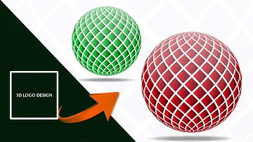 3d Logo Design Tutorial Sphere #logo #graphicsdesign