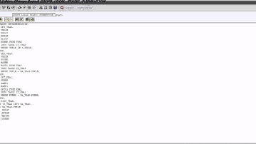SAP-OOPS Local Static Pushbuttons Report