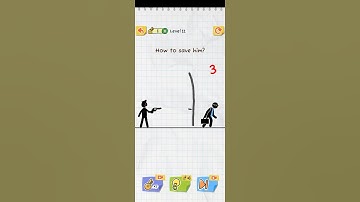Draw 2 save# level# 11 save him?