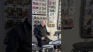 Uncle Fester, Donald, Baldi And Mr Clean Play Drums