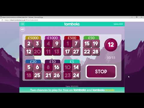 Tombola bingo 4 free game #1
