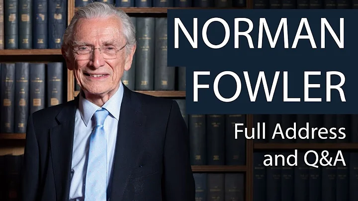 Lord Norman Fowler | Full Address and Q&A | Oxford...