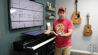 Smooth Dreamy Jazzy Piano Lesson Harbor Lights Boz Skaggs Tutorial - Shawn’s New Whiteboard Method