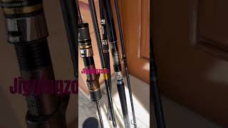 Φροντίδα εξοπλισμού καλημέρες #heartyrise #apia #blackhole #shorejigging #mancing #ψάρεμα #fishing