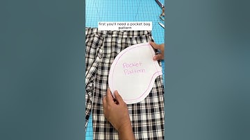 Adding pockets to pants/skirts that don