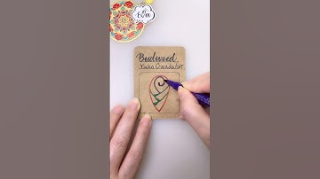 #budweed tangle How to draw by Eva Wu Zentangle 禪繞畫  To You Tangle  2025 day 23 #shorts #zentangle