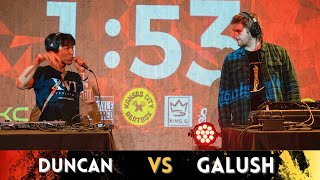 Duncan VS Galush | Top 4 Loopstation | Crossroads Beatbox Battle 2023