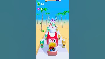 Juice Run All New Gameplay - short video Android Walkthrough iOS #game #gaming More Gaming