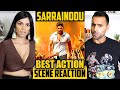 SARRAINODU Best Action Scene | Allu Arjun | Interval Fight Scene | Magic Flicks | Indian/UK REACTION