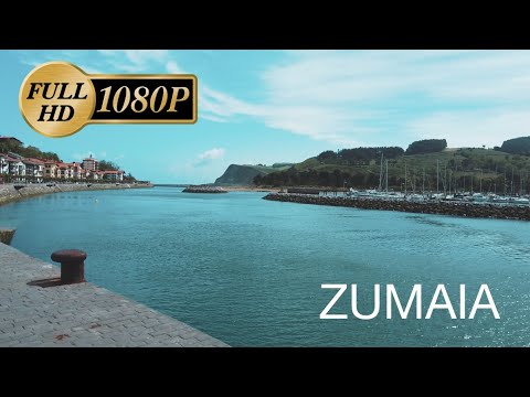 Zumaia streets Virtual Walking Tour | Basque Country | Spain