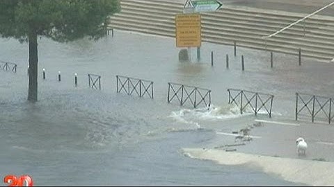 Drei Tote bei Unwettern in Südfrankreich