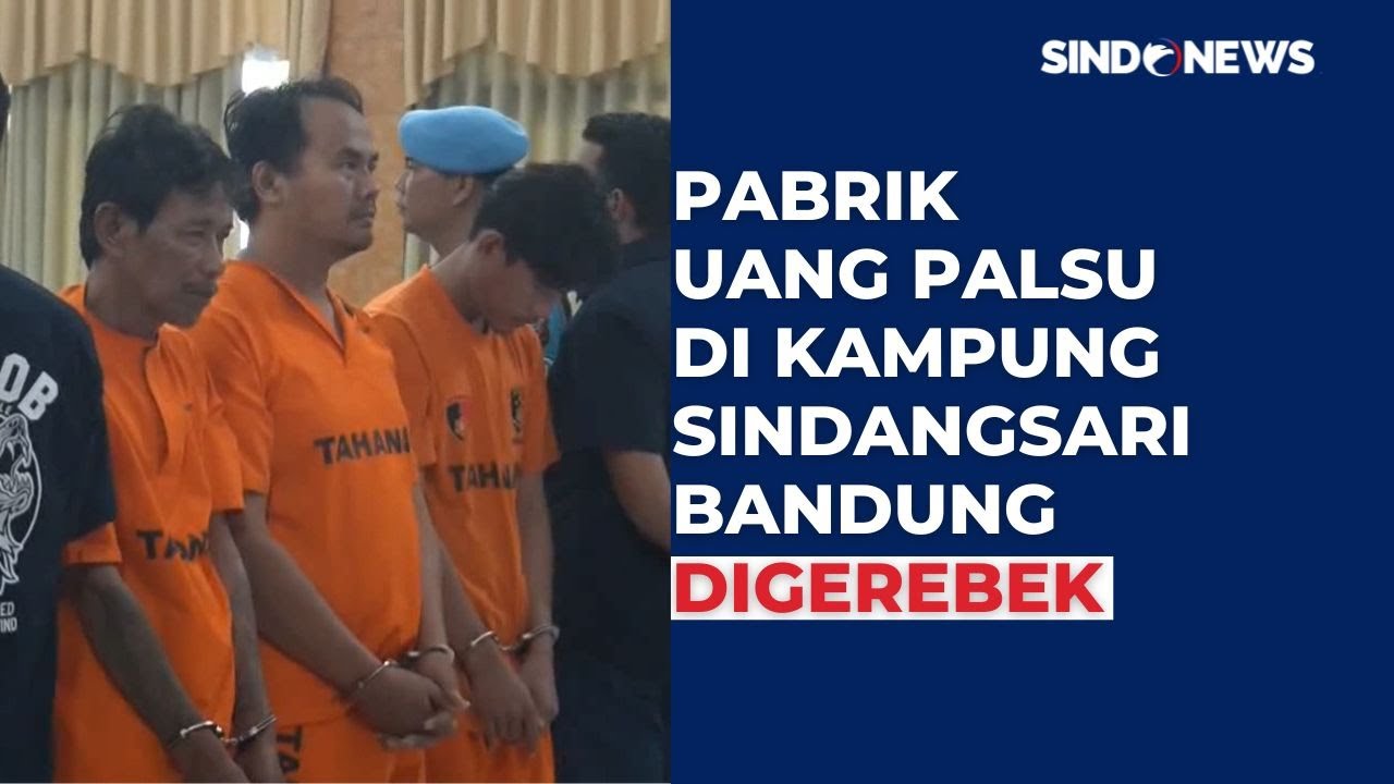Polisi Bongkar Pabrik Uang Palsu di Bandung Barat, Diedarkan di Jateng hingga Palembang