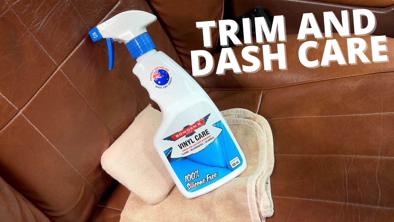 Vinyl Care - Our unique silicone-free dash and trim protectant, that's not  greasy or slippery.