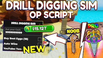 *NEW* Drill Digging Simulator OP Script (PASTEBIN) 2025