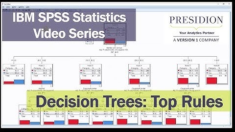 IBM SPSS Decision Trees Series: 3. Top Rules