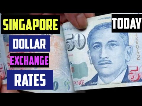 Singapore Dollar Exchange Rates Today 01 September 2023 Singapore Forex Trading Market News