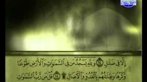 سورة الرعد الشيخ على الحذيفي