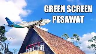 Green screen Pesawat No copyright