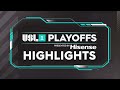 USL League One Playoffs Conference Semifinals Highlights