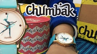 Chumbak Watch Unboxing | Christmas Gifts India | Pirouette Teal Wrist Watch