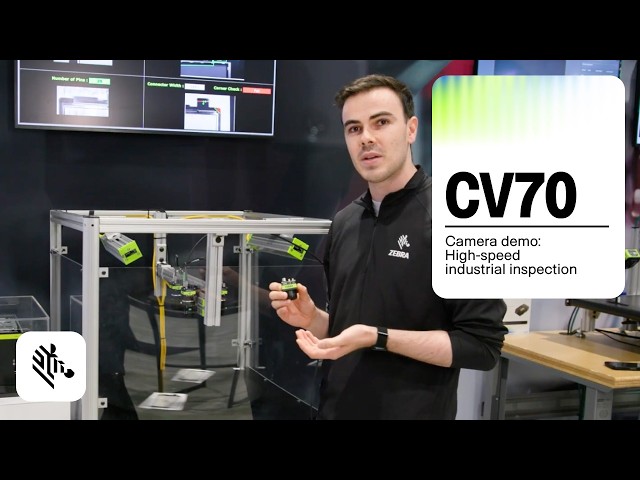 Zebra CV70 Camera Demo: High-Speed Industrial Inspection | Zebra
