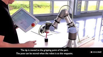Sensopart VISOR@ Robotic with URCap Easy teach in of parts with VISOR Pick #3