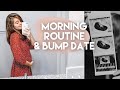 Morning Routine While Pregnant! | Cravings, Non-Tox Makeup, &amp; Bump Date!