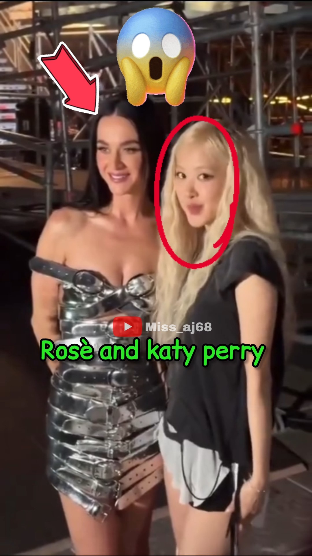 Rosè gets praised by Katy Perry ?? #rosé #fypviralシ #ytshorts #katyperry #apt @roses_are_rosie