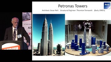 CTBUH 13th Annual Awards - Dr. Peter Irwin, “Wind Engineering the World’s Tallest”