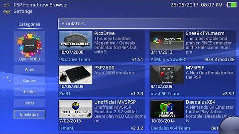 Introducing the Homebrew store For Modded Playstation Portables
