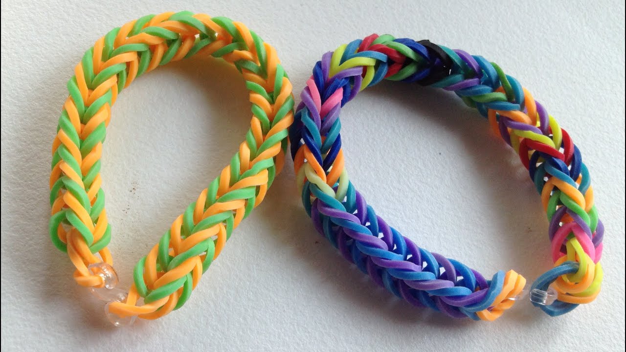 How to make a Loopy Band Bracelet YouTube