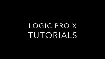 Logic Pro X - How To Make A Sweep