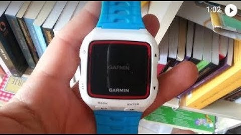 Garmin Forerunner 920XT strange error