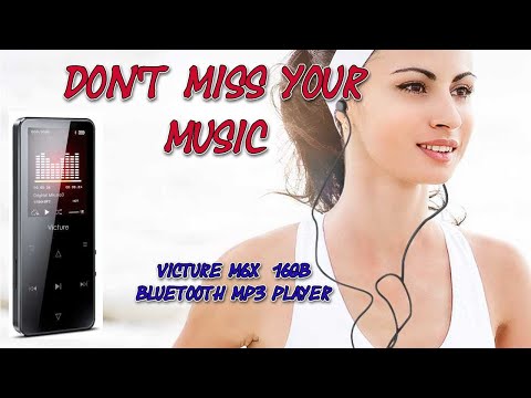 Victure M6X 16GB Bluetooth MP3 Player