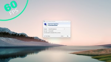 Increase your Remote Desktop RDP sessions fps to 60!