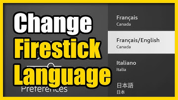 How to Change Language back to English on Amazon Fire TV stick (Easy Method)