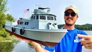 Real RC Military Patrol Boat  Pro Boat PCF Mk I 24” Swift Patrol Craft