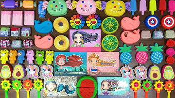 Mixing Random Things into GLOSSY Slime ! Satisfying Slime Videos #226 - Slime Mixing