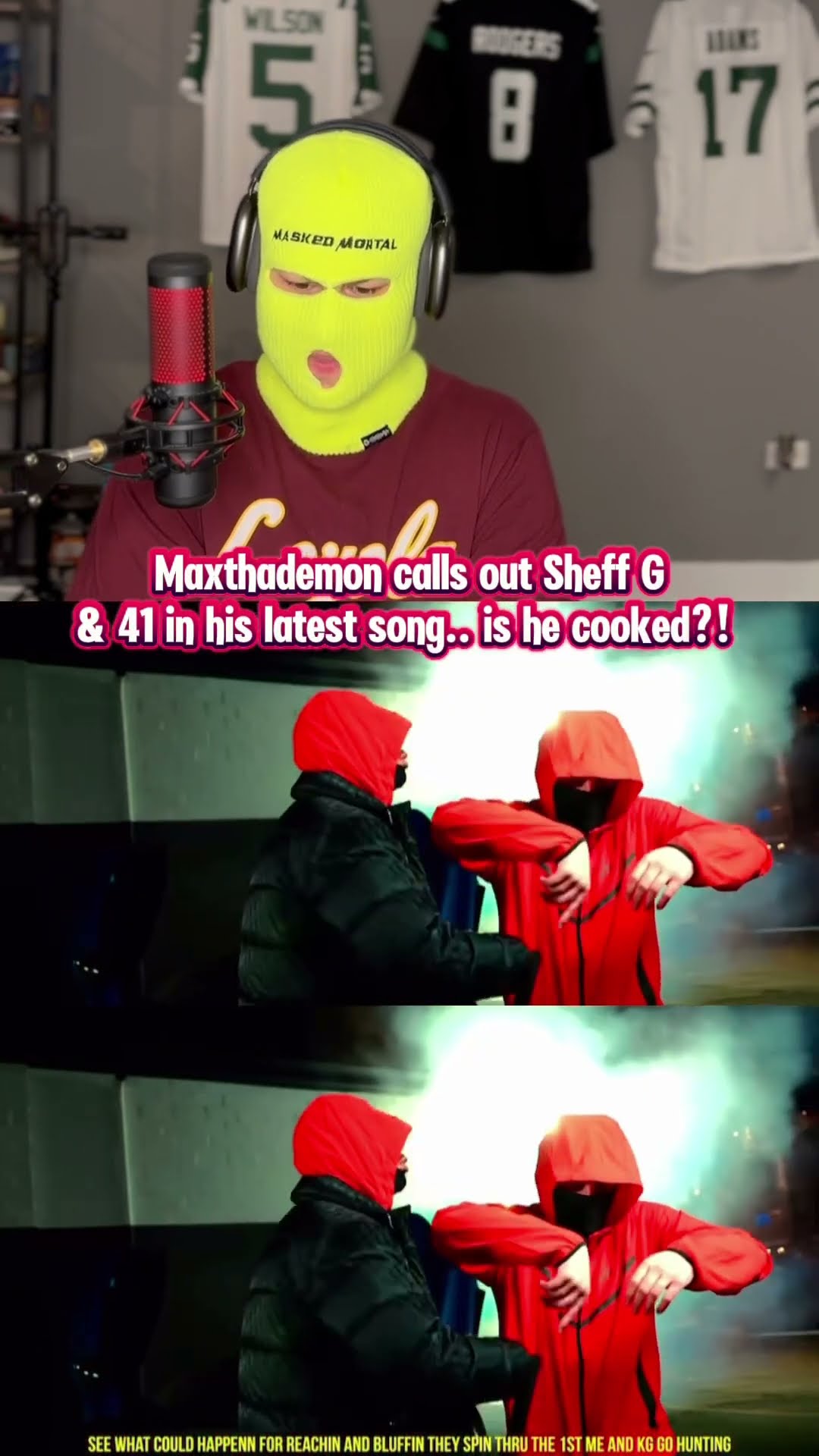 Maxthademon calls out Sheff G \u0026 41 in his latest song.. is he cooked?!