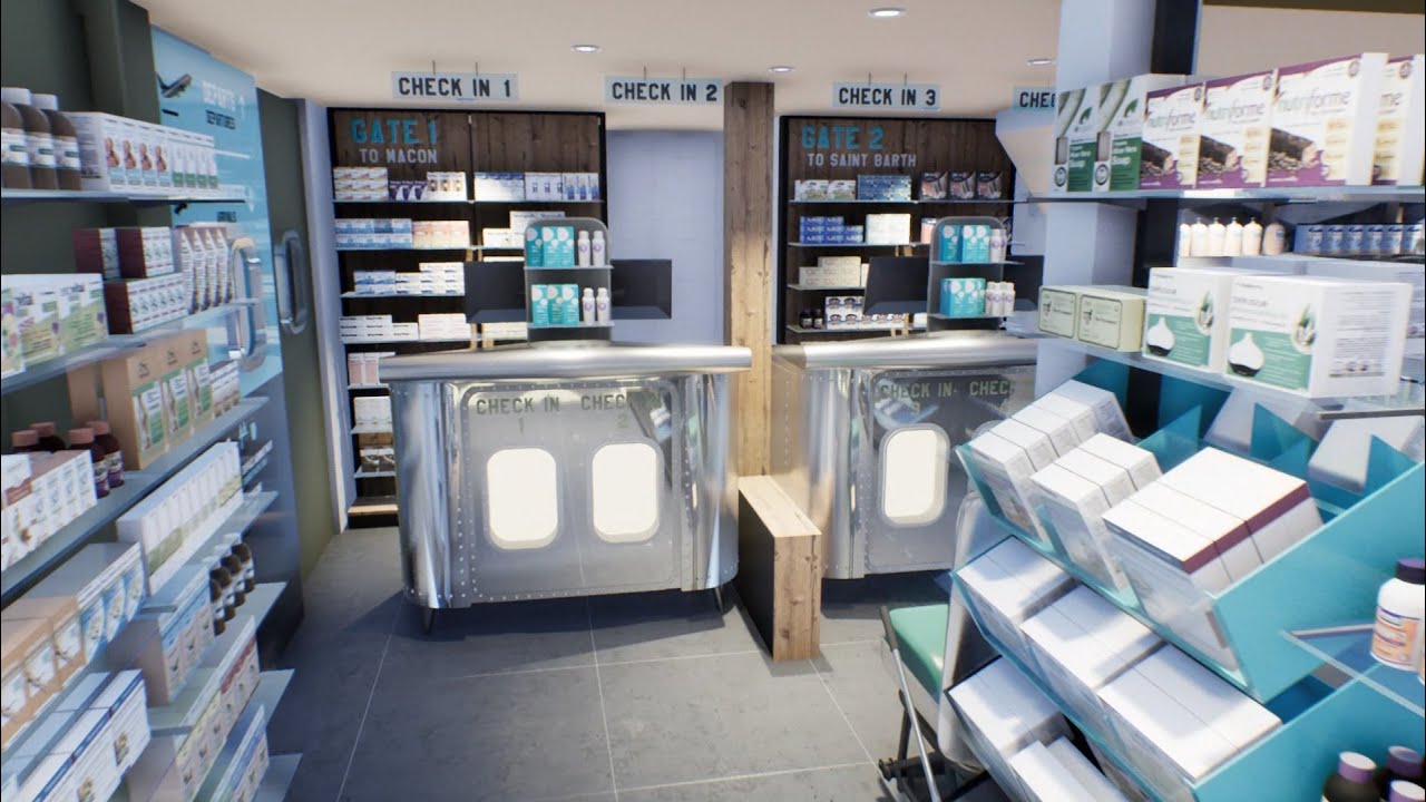 Saint-Barthélemy Pharmacie de l'aéroport