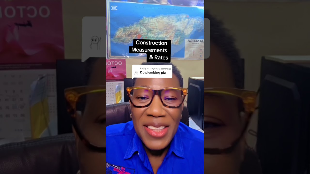 How to measure plumbing works & what are the rates. 