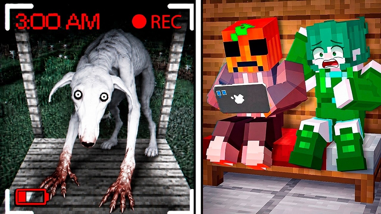 Capturé a Mi PERRO MALDITO en CAMARA OCULTA a las 3AM en Minecraft
