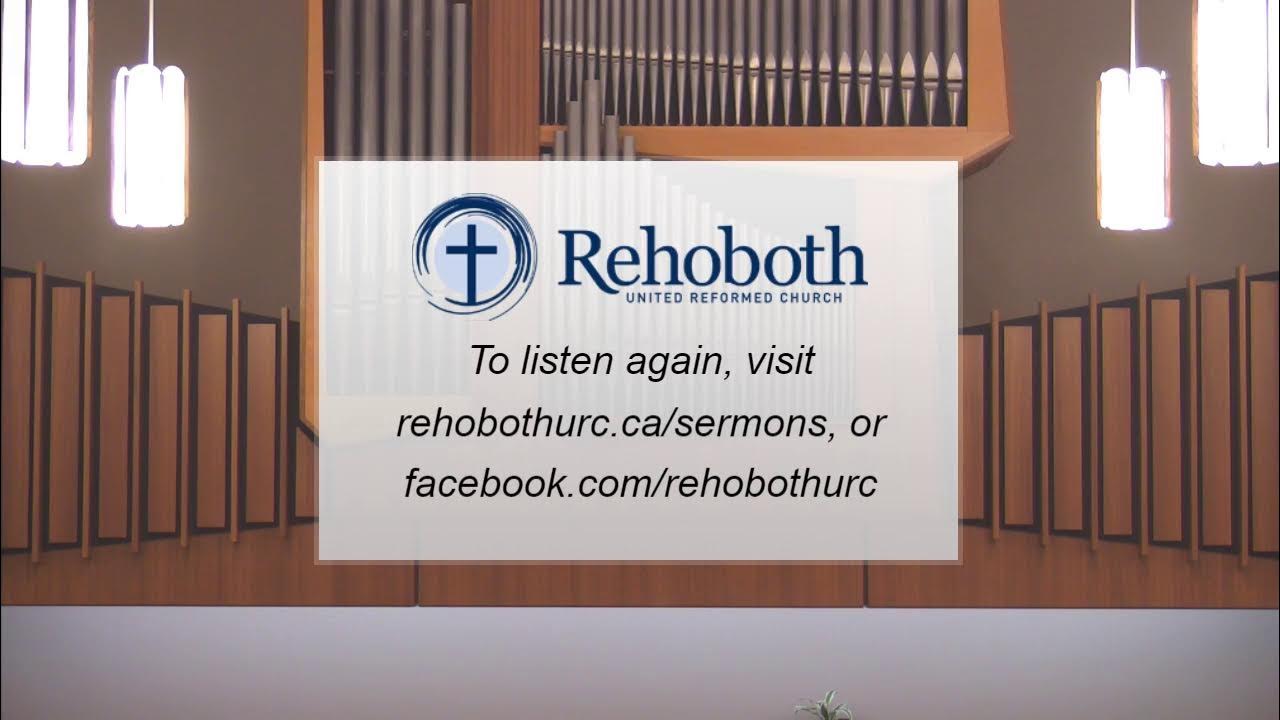Rehoboth URC Live Stream YouTube
