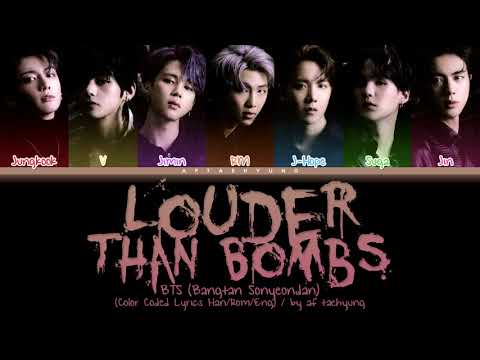 BTS (방탄소년단) - Louder Than Bombs (Color Coded Lyrics Han/Rom/Eng)