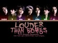 Bts   louder than bombs color coded lyrics hanromeng