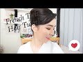 How To Make FRENCH TWIST Hair Tutorial / Debora Yovita