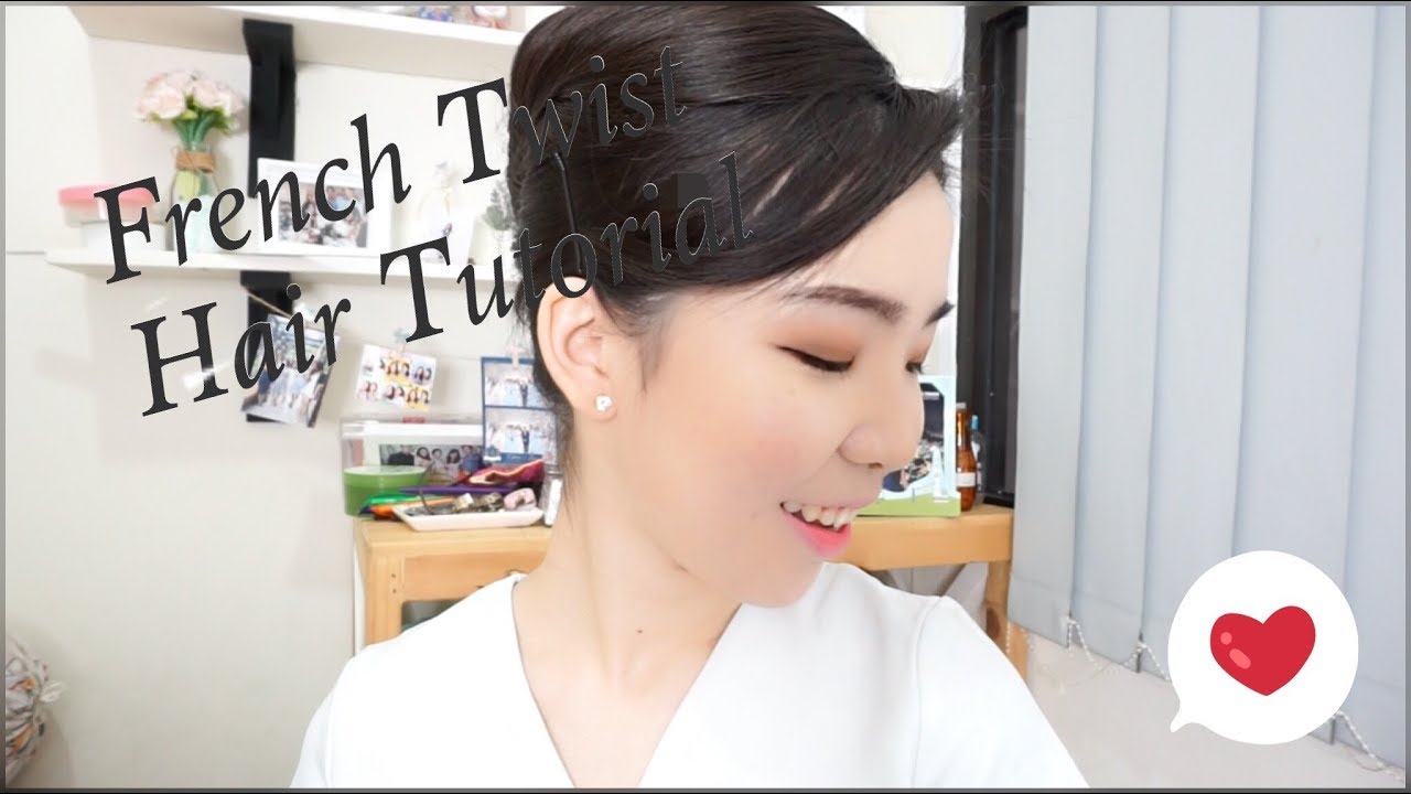 Replying to @Amanda Ooi French Twist hair tutorial ☺️ #cabincrew #sin... |  TikTok